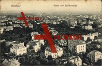 Radebeul, Stadtansicht mit Moritz und Schildenstraße