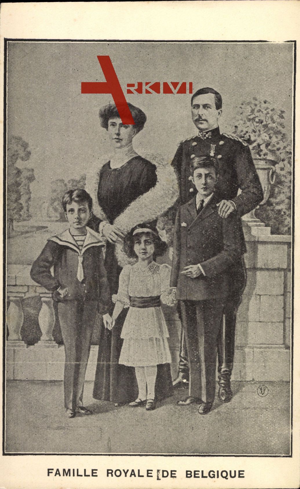 La Famille Royale de Belgique, Albert I., Elisabeth Gabriele, Kinder