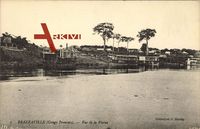 Brazzaville Französisch Kongo, Vue de la Plaine, Kanalpartie