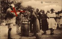 Leopoldville Demokratische Republik Kongo, Le Tam Tam, Frauen auf dem Markt