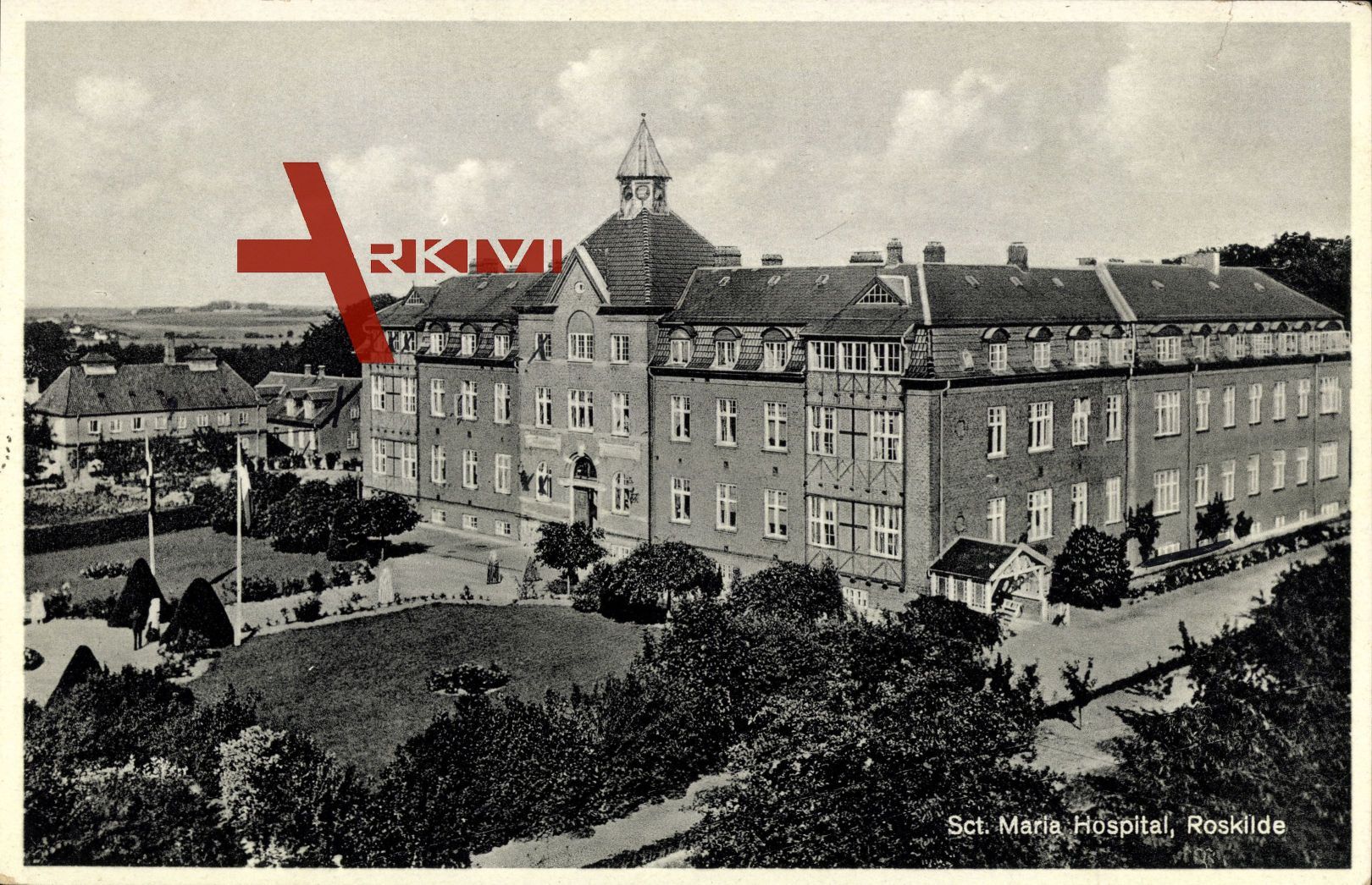 Roskilde Dänemark, Blick auf das Sankt Maria Hospital