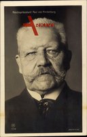 Reichspräsident Paul von Hindenburg, Portrait
