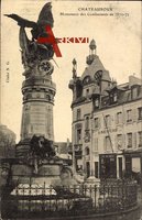 Chateroux Indre, Monument des Combattants de 1870 a 1871