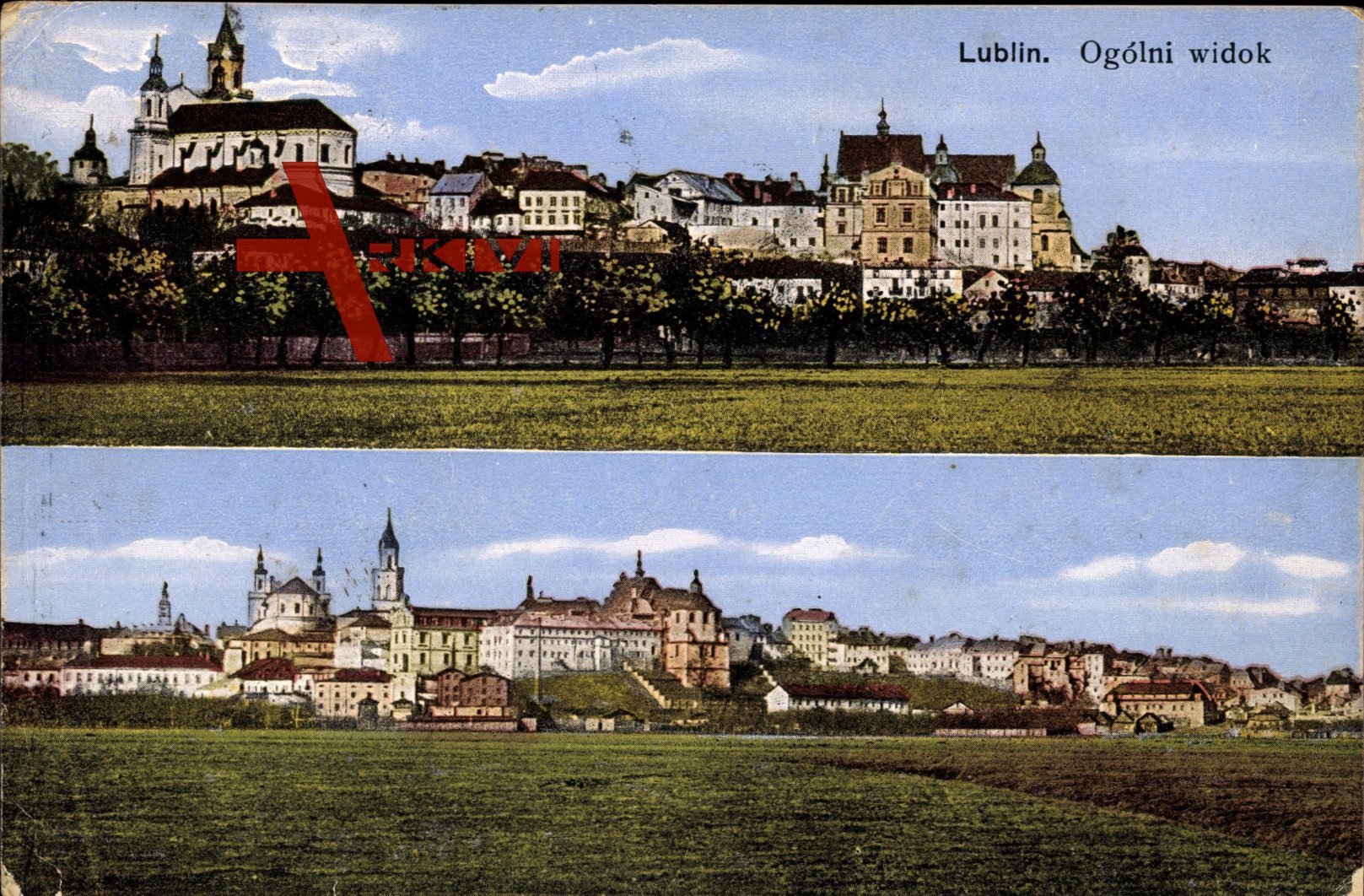 Lublin Polen, Ogólny widok, Gesamtansicht der Stadt