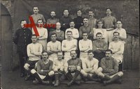 Münster in Westfalen, Gruppenbild einer Fußballmannschaft 1917