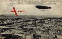 Paris, Raid du Clement Bayard, 1 Novembre 1908, Dirigeable, Zeppelin