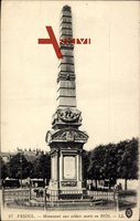 Vesoul Haute Saône, Monument aux Soldats morts en 1870