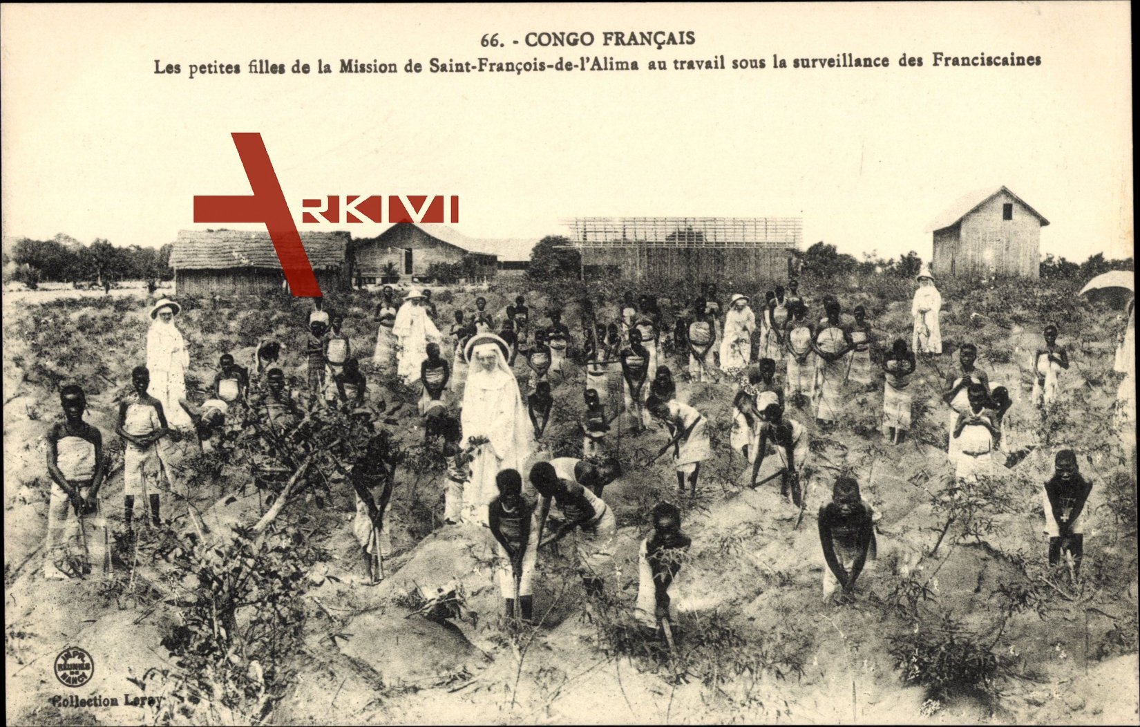 Saint Francois de l'Alima Republik Kongo, Les petites filles de la Mission