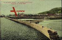 Rio de Janeiro Brasilien,Les nouveaux quais du port,Inaugures en Janvier 1908