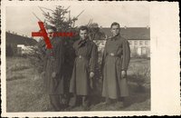 Terezin Reg. Aussig, Deutsche Soldaten in Feldgrau, Tannenbaum, Messer