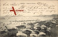 Bahia Brasilien, Vista do Porto, Hafenansicht, Gebäude, Boote