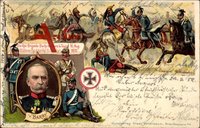 General Adalbert von Barby, Kav. Brigade Barby bei Mars la Tour 1870