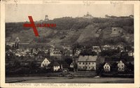 Oberlössnitz Radebeul, Teilansicht der Stadt mit Landschaft