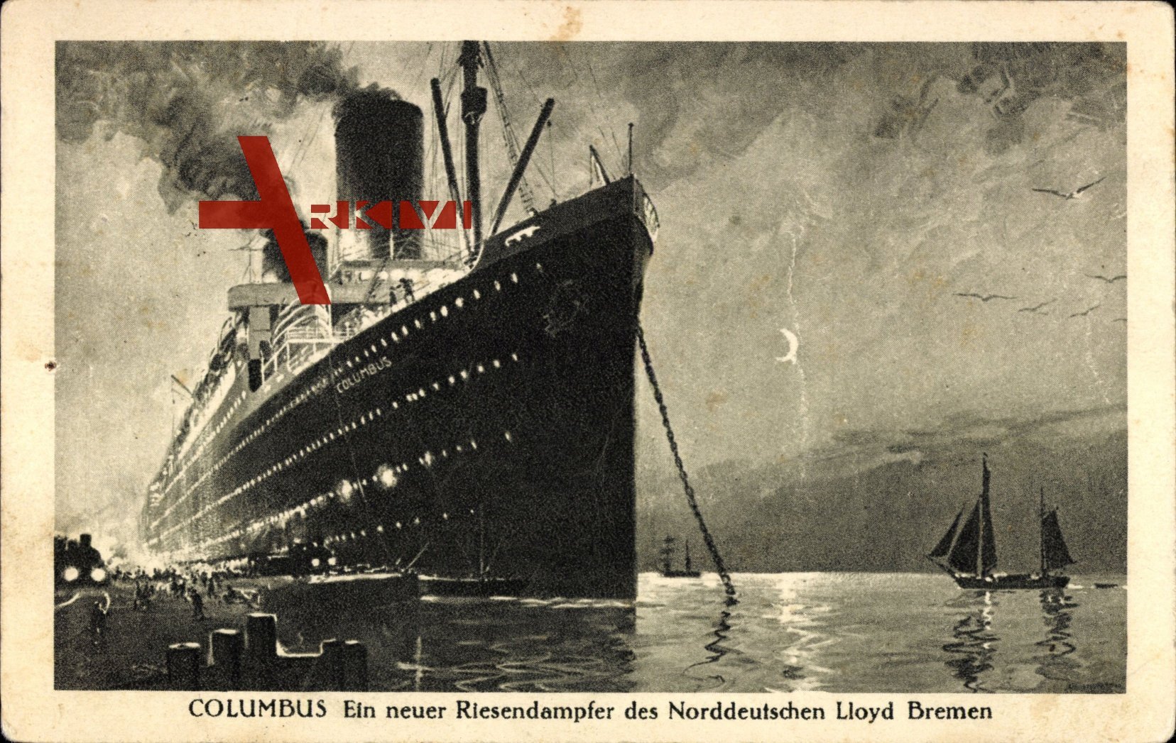 Norddeutscher Lloyd Bremen, Dampfschiff Columbus
