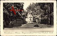 Viernheim in Hessen, Kriegerdenkmal 1870 71 mit Freiheits Eiche
