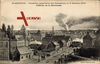 Saint Quentin Aisne, Première apparition des Prussiens, 1870