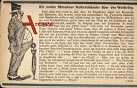 Ein echter Münchner Hofbräuhäusler über den Weltkrieg, Text von J. Glas