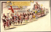 Straßburg Bas Rhin, Große Karnevalsgesellschaft 1900, Wagen des Prinzen