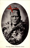 Tawhao, Maori Warrior Chief, Stammeskrieger