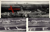 Berlin Tempelhof, Flugzeuge, Flughafen, Gelände