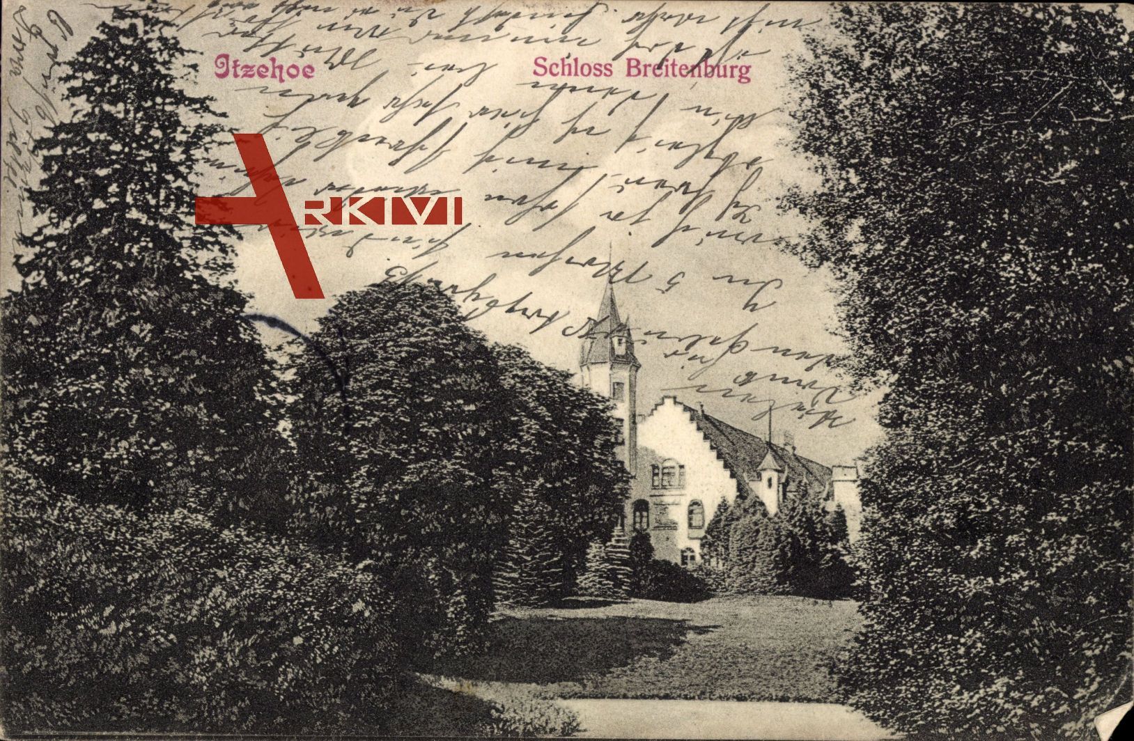Itzehoe Kreis Steinburg, Blick auf das Schloss Breitenburg