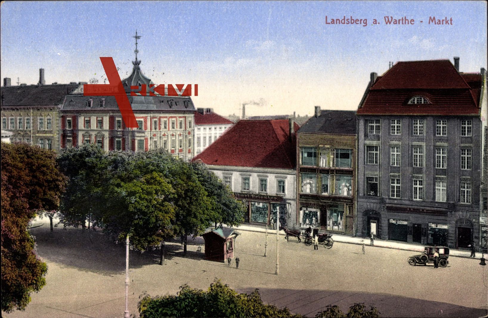 Gorzów Wielkopolski Landsberg Warthe Ostbrandenburg, Marktplatz