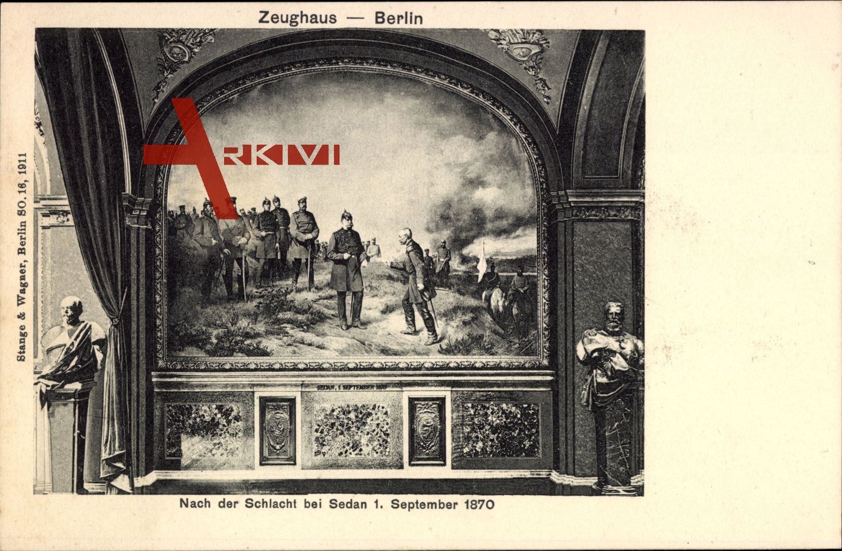 Berlin, Zeughaus, Nach der Schlacht bei Sedan, 1. Septemberg 1870, Wilhelm 1
