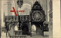 Lübeck Schleswig Holstein, Lettner im Dom, Astronomische Uhr