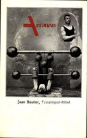 Jean Boutier, Fussantipod Athlet, Gewichtheber, Athlet