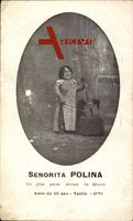 Senorita Polina, La Plus petite Artiste du Monde, Agée de 50 ans, Taille 71cm