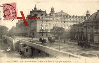Paris, La Nouvelle Gare d'Orléans et le Palais de la Légion d'Honneur