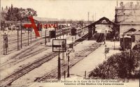 Libourne Gironde, Intérieur de la Gare de la cie Paris Orléans