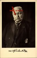 Generalfeldmarschall und Reichspräsident Paul von Hindenburg