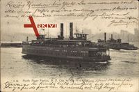 New York City USA, general view of the North River Ferries, Philadelphia
