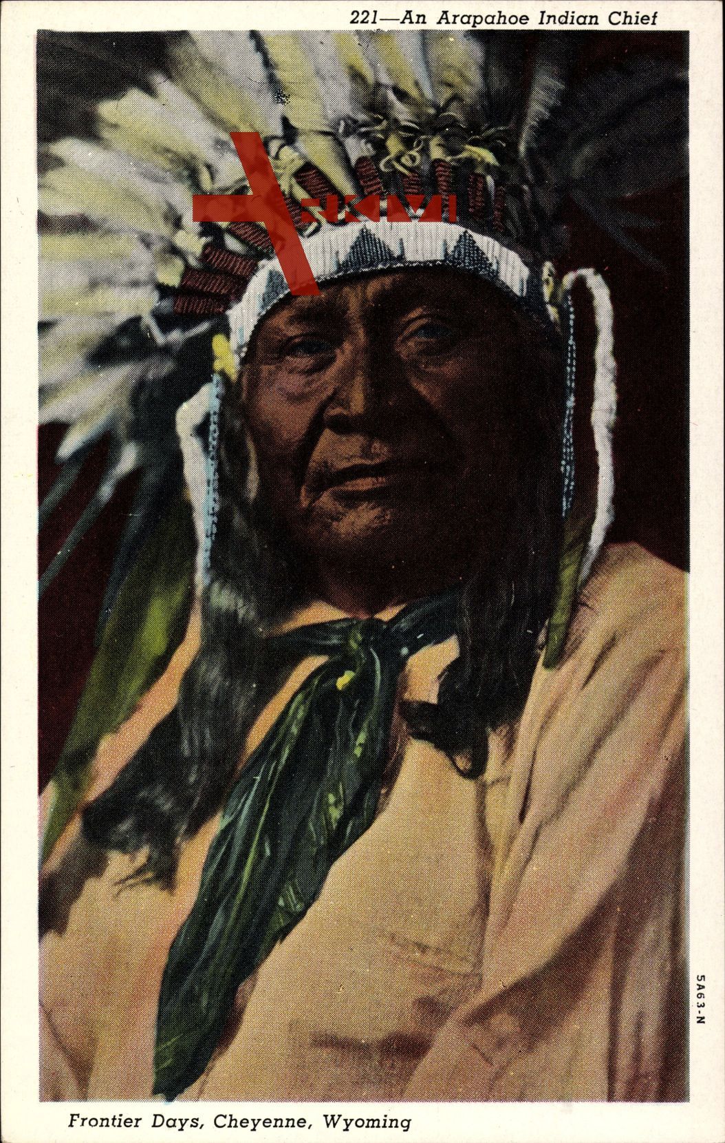 Frontier Days, Cheyenne, Wyoming, An Arapahoe Indian Chief