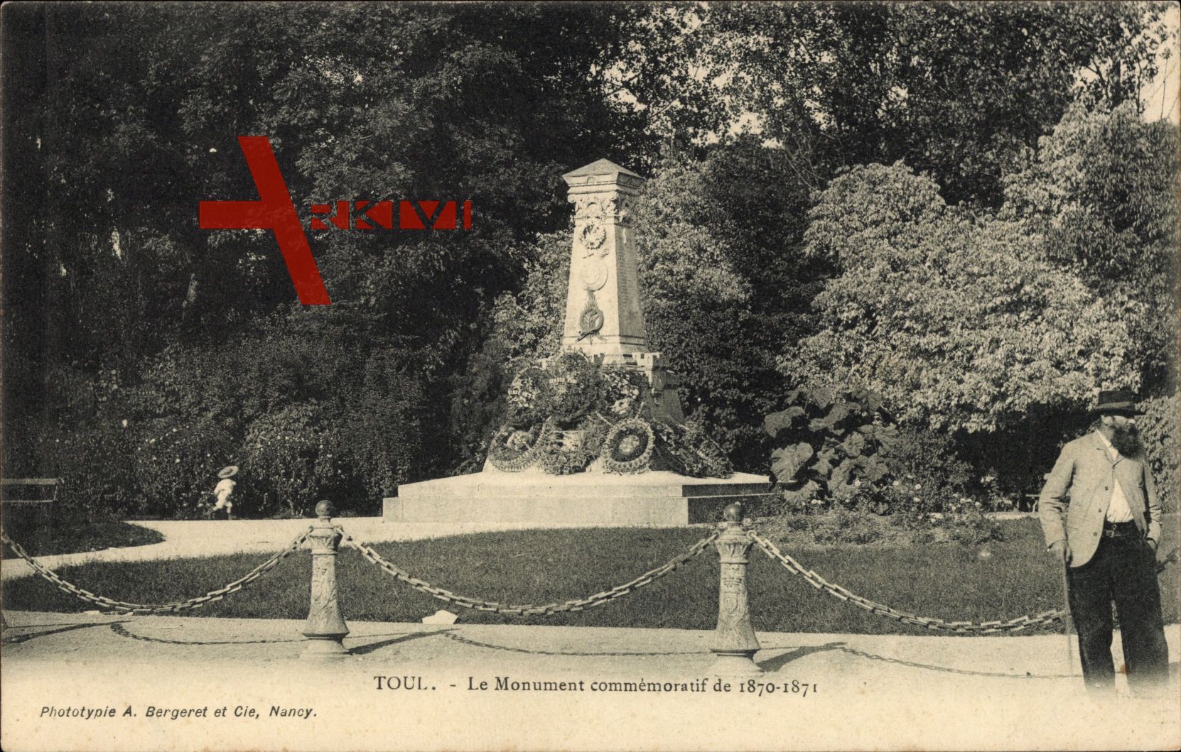 Toul Meurthe et Moselle, Le Monument commémoratif de 1870 1871