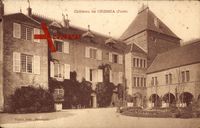 Cressia Jura, vue générale du Château de l'extérieur