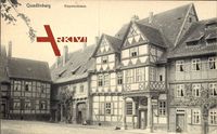 Quedlinburg Harz, Partie am Klopstockhaus, Carl Beck & Co