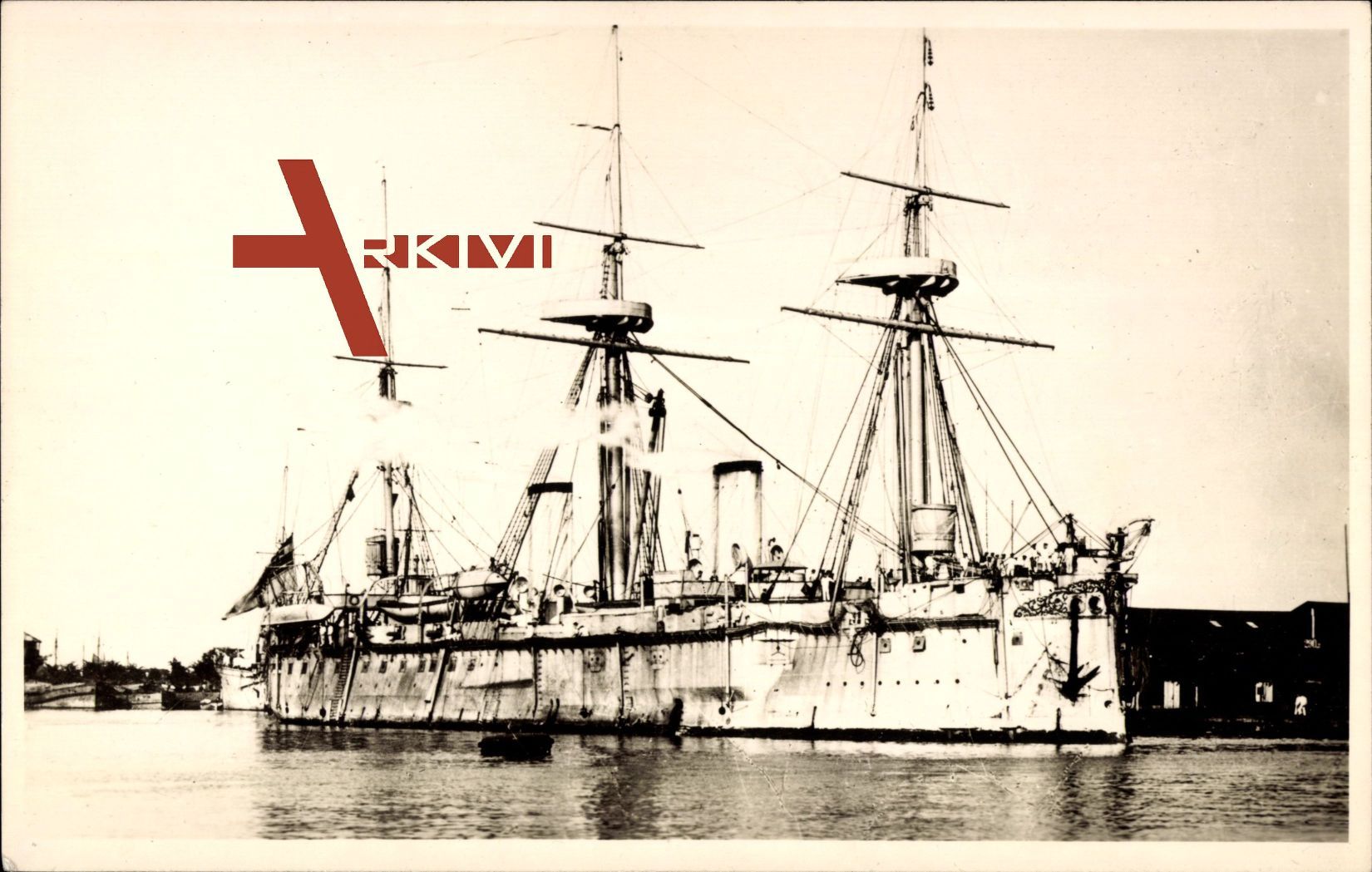Kriegsschiff Deutschland, Cuirassée Allemagne 1874