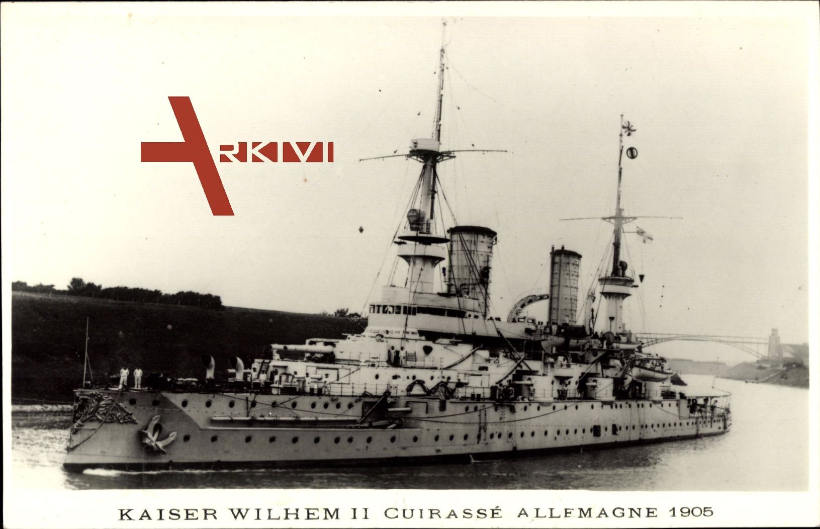 Kriegsschiff Kaiser Wilhelm II, Cuirassée Allemagne 1905