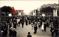 Paris, Les Fètes de la Victoire 14 Juillet 1919, Champs Elysées
