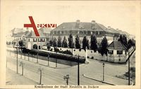 Berlin Neukölln Buckow, Blick auf das Krankenhaus