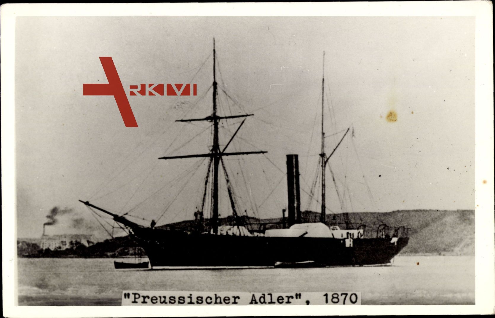 Deutsches Kriegsschiff, Preußischer Adler, 1870
