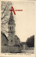 Cramans Jura, Le Clocher, Le Marronnier, Kirchturm, Mauer, Friedhof