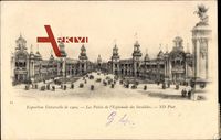 Paris, Exposition Universelle 1900, Les Palais de l'Esplanade des Invalides