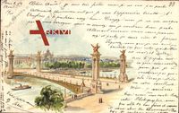Paris, Exposition Universelle 1900, Pont Alexandre III, Seine