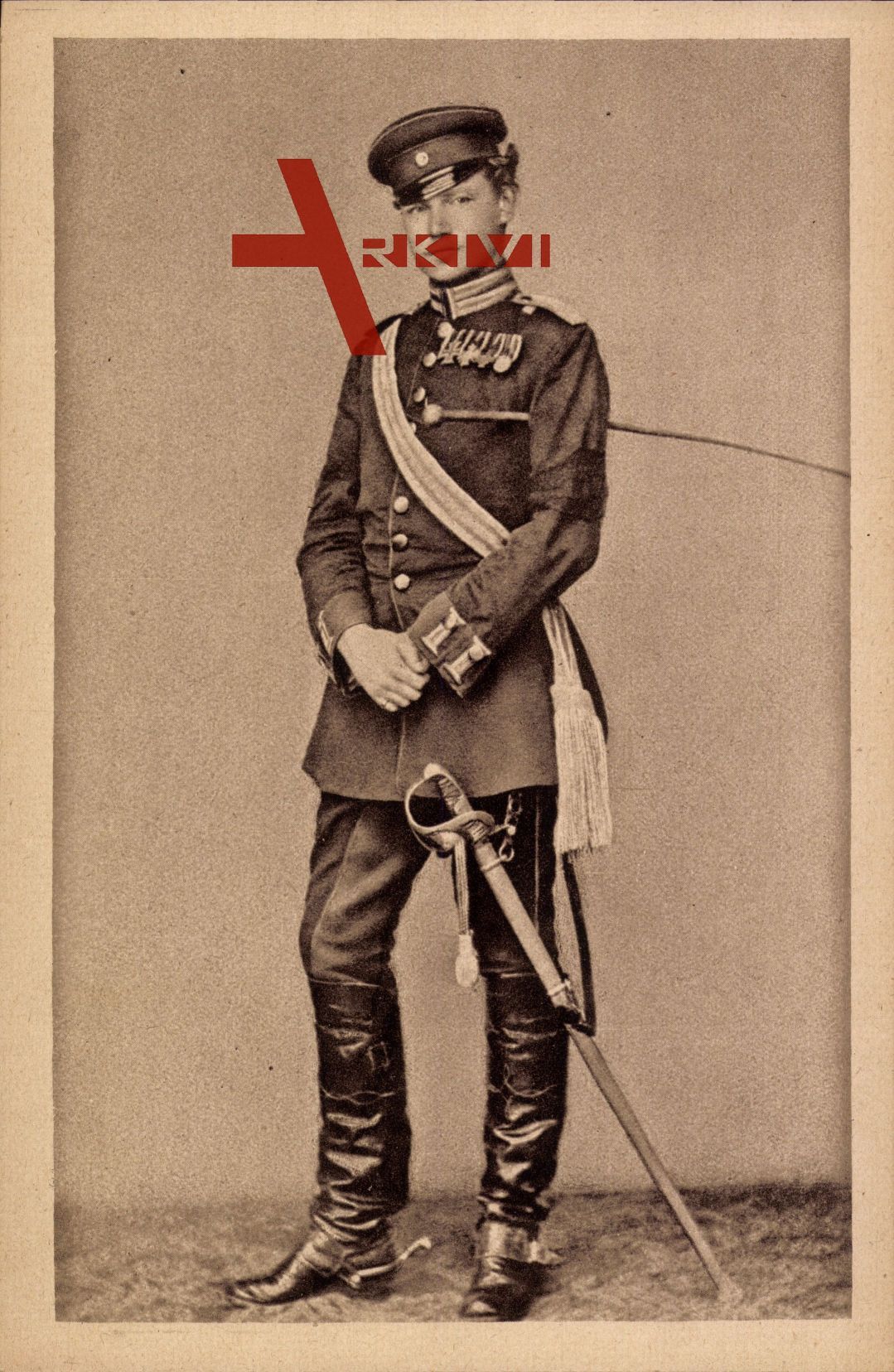 Generalfeldmarschall Paul von Hindenburg, Leutnant, Fedzug 1870, Säbel