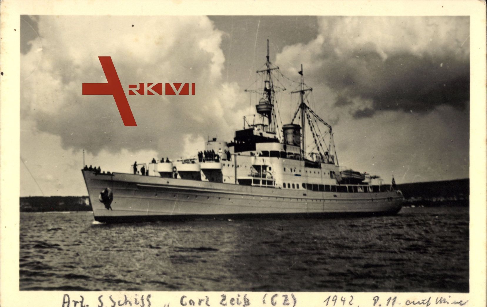 Deutsches Kriegsschiff, Artillerieschulschiff Carl Zeiß, CZ