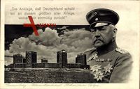 Stębark Tannenberg Ostpreußen, Nationaldenkmal, General Paul Hindenburg
