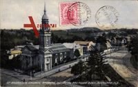 Auckland Neuseeland, St. Andrew's Church, Hospital and Mount Eden